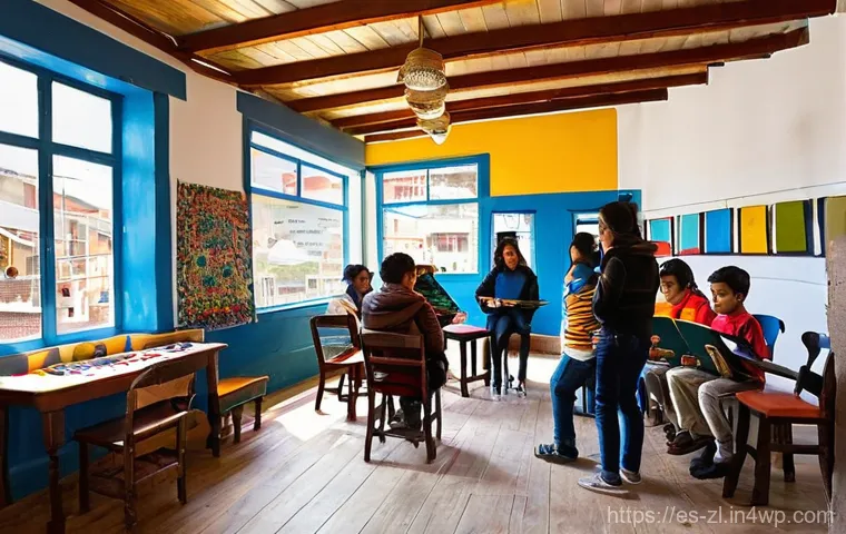 공동체 기반 프로젝트의 성공적인 사례 연구 - **Community Tech Hub in Mexico City**
    A dynamic scene inside a modern yet welcoming community te...